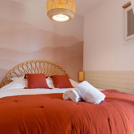 Appart Cosy, Piscine, Clim, Parking Prive - Proche Plage - Arrivee Autonome - Lit Queen Size 滨海拉塞讷 外观 照片