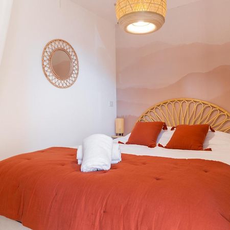 Appart Cosy, Piscine, Clim, Parking Prive - Proche Plage - Arrivee Autonome - Lit Queen Size 滨海拉塞讷 外观 照片
